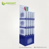 HIgh Quality Multi Milk Display Milka Powder Tin Display Stands/Pallet cardboard milk chocolate step display