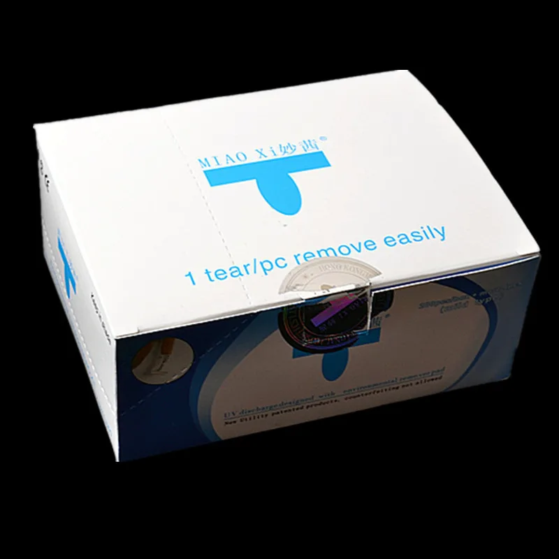 1 Box Uv Gel Nail Polish Remover Tool Nail Art Cleaning Wipes Pad Nail