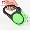 Heavy duty internal spring can extend up to 16ft and works for Small Medium Large Dogs up to 110lbs Anti-Slip dog dual leash