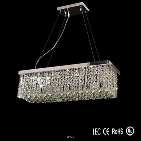 Accesorios De Iluminación De Cocina De Suspensión Comercial De Cristal