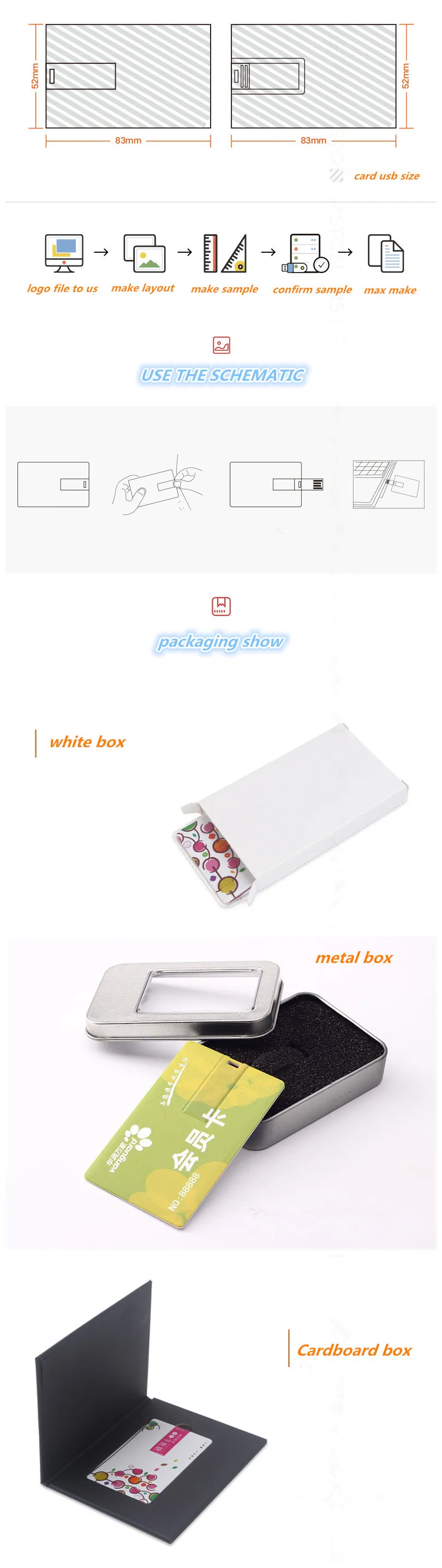 wholesale giveaway gift metal business card usb flash drive 8 gb no housing keychain sliding aluminum credit card usb disk - ANKUX.COM