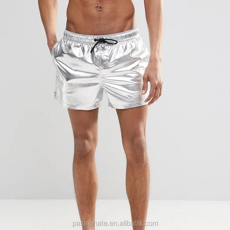 mens metallic swimwear