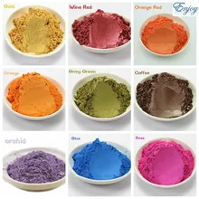 100g Pearlescent Colorful Pearl Powder Pigment for Eye shadow Nail Polish Mica Glitter Powder Cosmetic Flash Dust