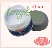 2oz Clear UV Gel Nail Art Builder Set Glue False Tips Free Shipping
