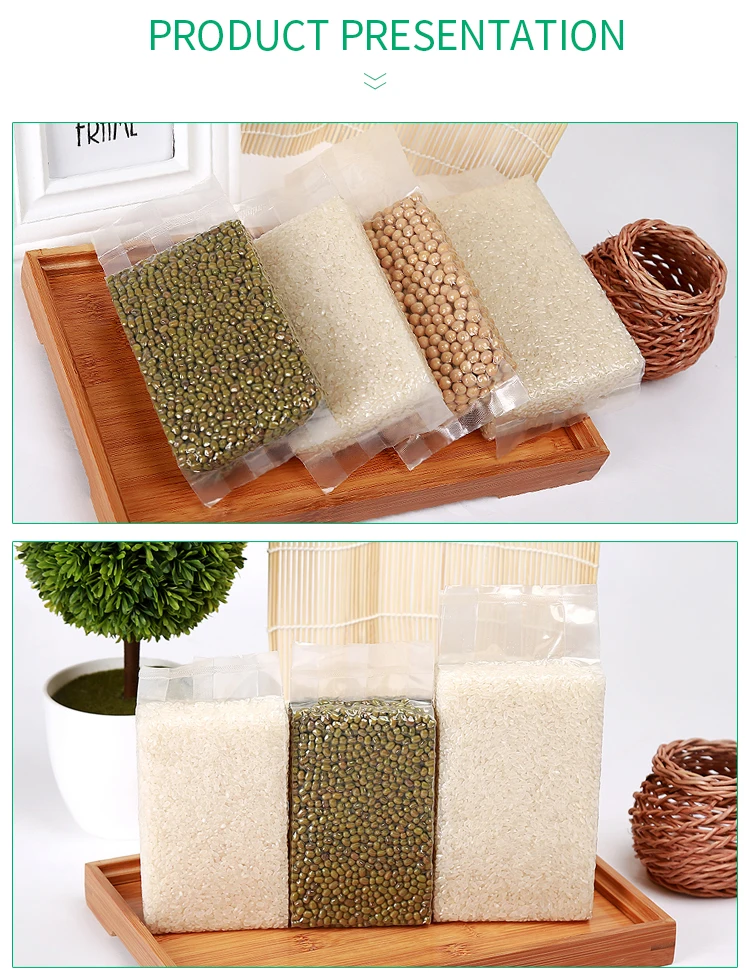 Plastic Rice Packing Vacuum Bag Buy Vacuum Rice Bag,Rice Packaging Vacuum Bag,Plastic Rice