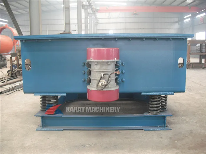 High frequency small concrete vibrating table machine