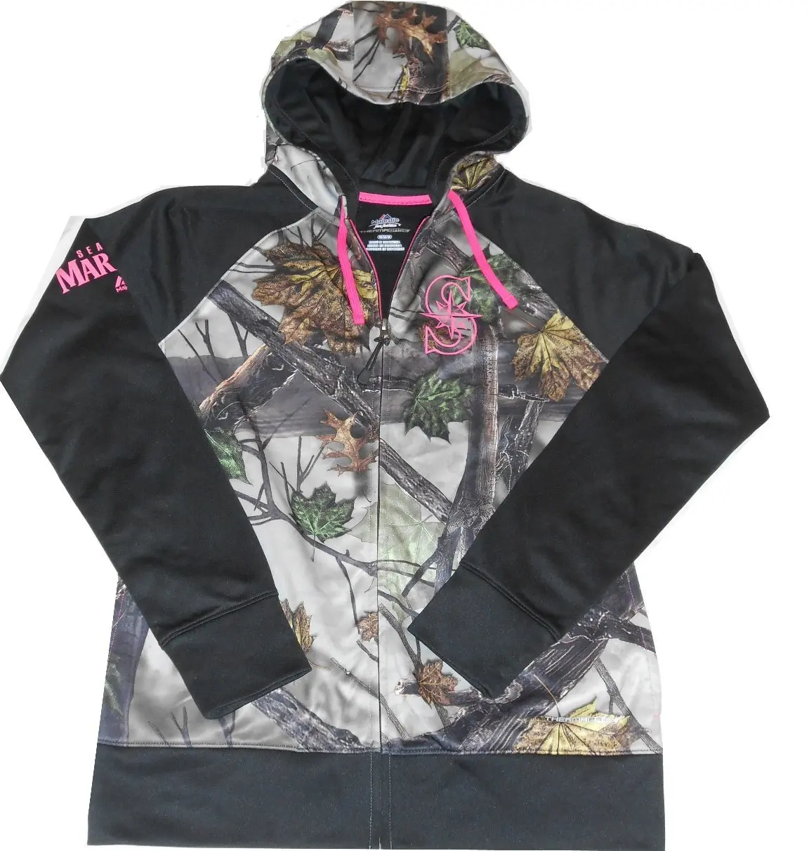 pink camo hoodie plus size