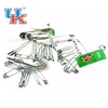 high quality stainless steel 0#2#3# safety pin for office school