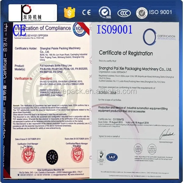 CE&ISI9001 certification