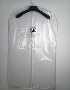 Whole Pvc Pe Clear Plastic Garment Bags Suit Cover With Whole Pvc Pe Clear Plastic Garment Bags Suit Cover With Customized Logo
