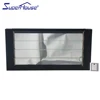 China Factory direct sell air Ventilation Adjustable Shutters Automatic Aluminum glass louvre window For privacy protection