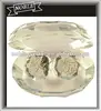 Noble Islam Crystal Ornament Allah and Muhammad in a crystal Shell Mussel With Diamonds