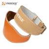Custom back support gym fitness leather weight lifting belt for training