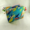 New custom with handle rectangular printed tin box for cosmetic packaging