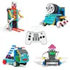 Hot Sale Eletronic DIY Educational Building Block Fire Truck Train R/C Toys Building Block Car High Quality Toys truck 4 in 1