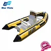 China New Products Used Rigid Inflatable Rib 450 Center Console Fiberglass Boat