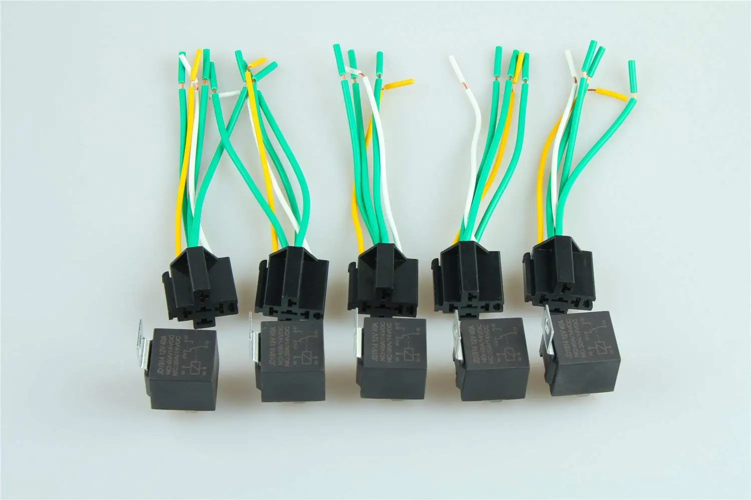 Buy 12v 12 Volt 30 40a Automotive Relay With Socket 30 Amp