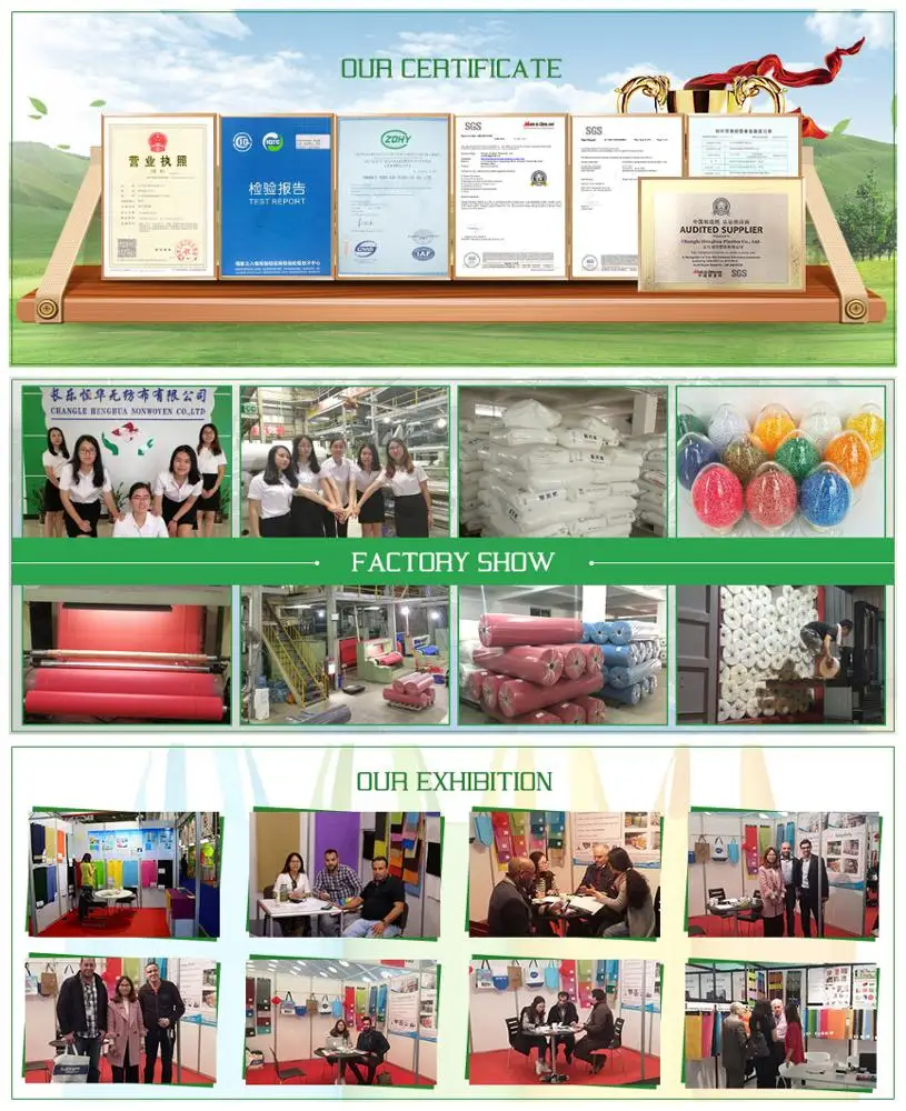 Henghua Pre-cut Roll PP Spunbond Non Woven Disposable Bed Cover Breathable Waterproof Anti-UV Restaurant Table Cloth Perforated