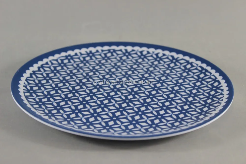 8 Inch Melamine Dessert Dish/Round Dinner Plate