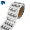 Custom label adhesive stickers roll with printed sticker private label rolls color bar code label