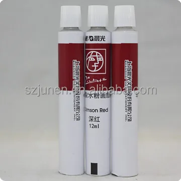 
Low Price Customized Famous Brand Sealant Aluminum Squeeze Tube For Color Paint with Factory Direct 