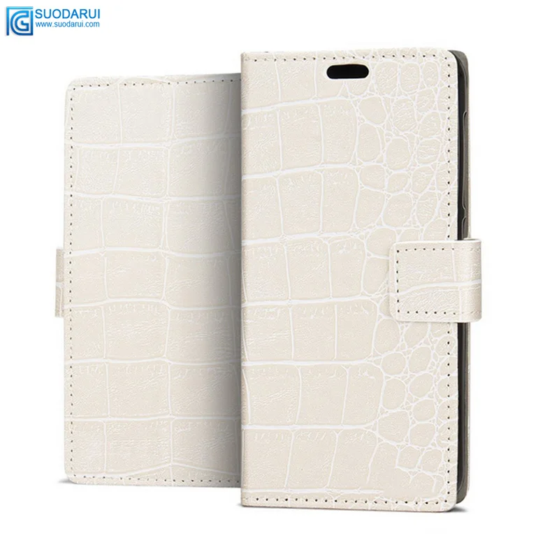Luxury Crocodile pattern Flip leather case cover for Xiaomi Mi 6 Lite pouch