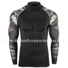 wholesale price sublimated printed custom 5XL rash guard for men spandex