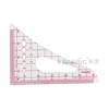 1/4 Fashion design handicraft sewing pattern marking triangular scale template ruler # 8514