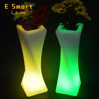 Cheap Price Led Candle Light Led Flower Vase Light Garden Supplies