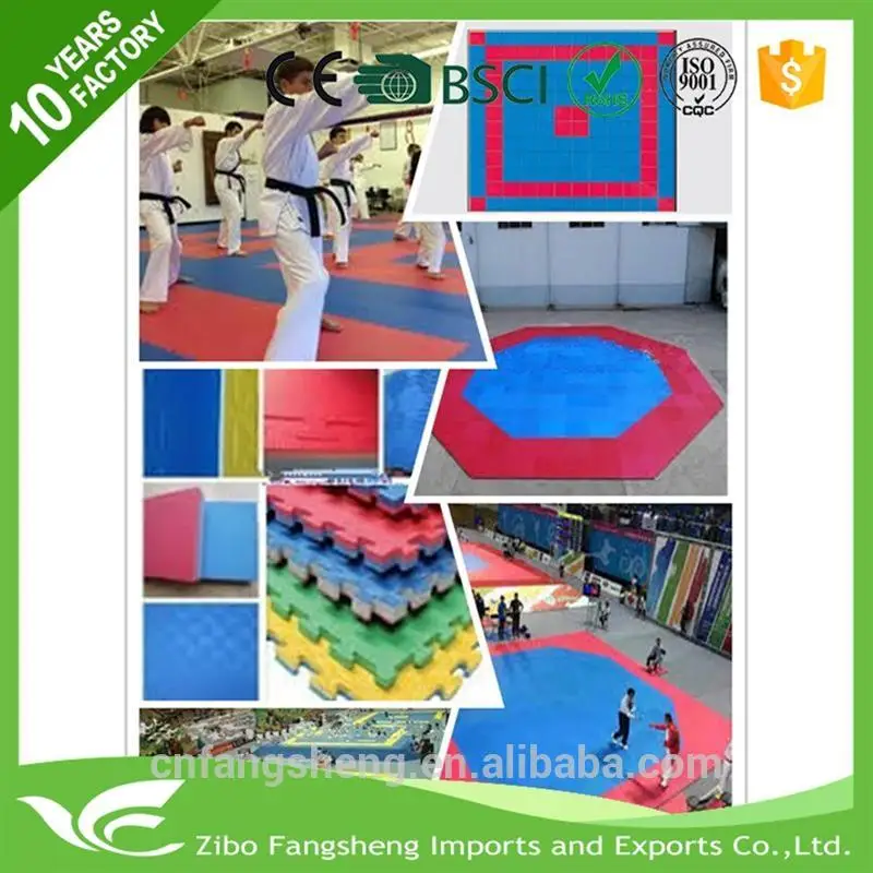 2016 Hot Selling Japanese Tatami Bjj Mats Rubber Mat For Gym With Low