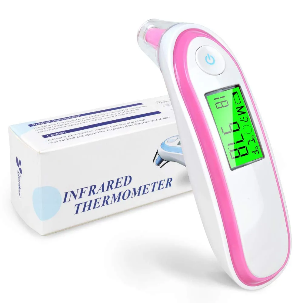 Ready to Ship FDA Approved Non Contact Forehead and Ear Baby Infrared Thermometer for Kids and Adult - KingCare | KingCare.net