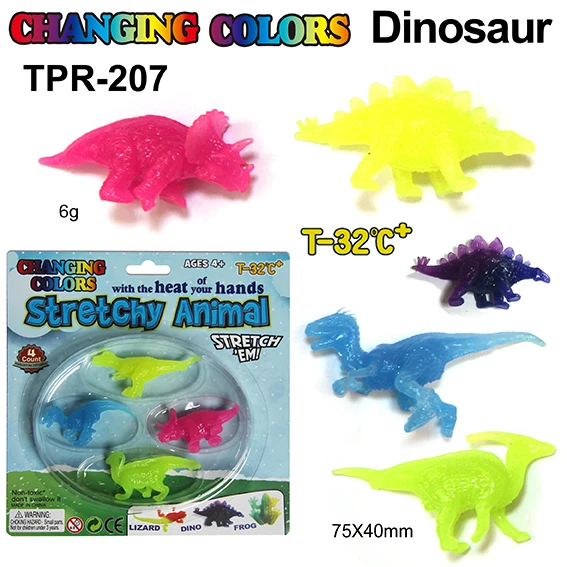Novelty Changing Color Stretchy Dinosaur Toys - Buy Toys Plastic Toys ...