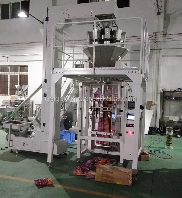 Factory Price Grain Seeds Pouch Popcorn Bag Filling Sealing Sweets Snacks Packaging Machine