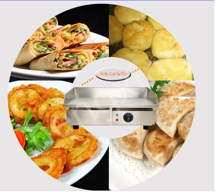 Counter Top Electric Combination Oven Series Electric Flat Griddle/Griddle Electric