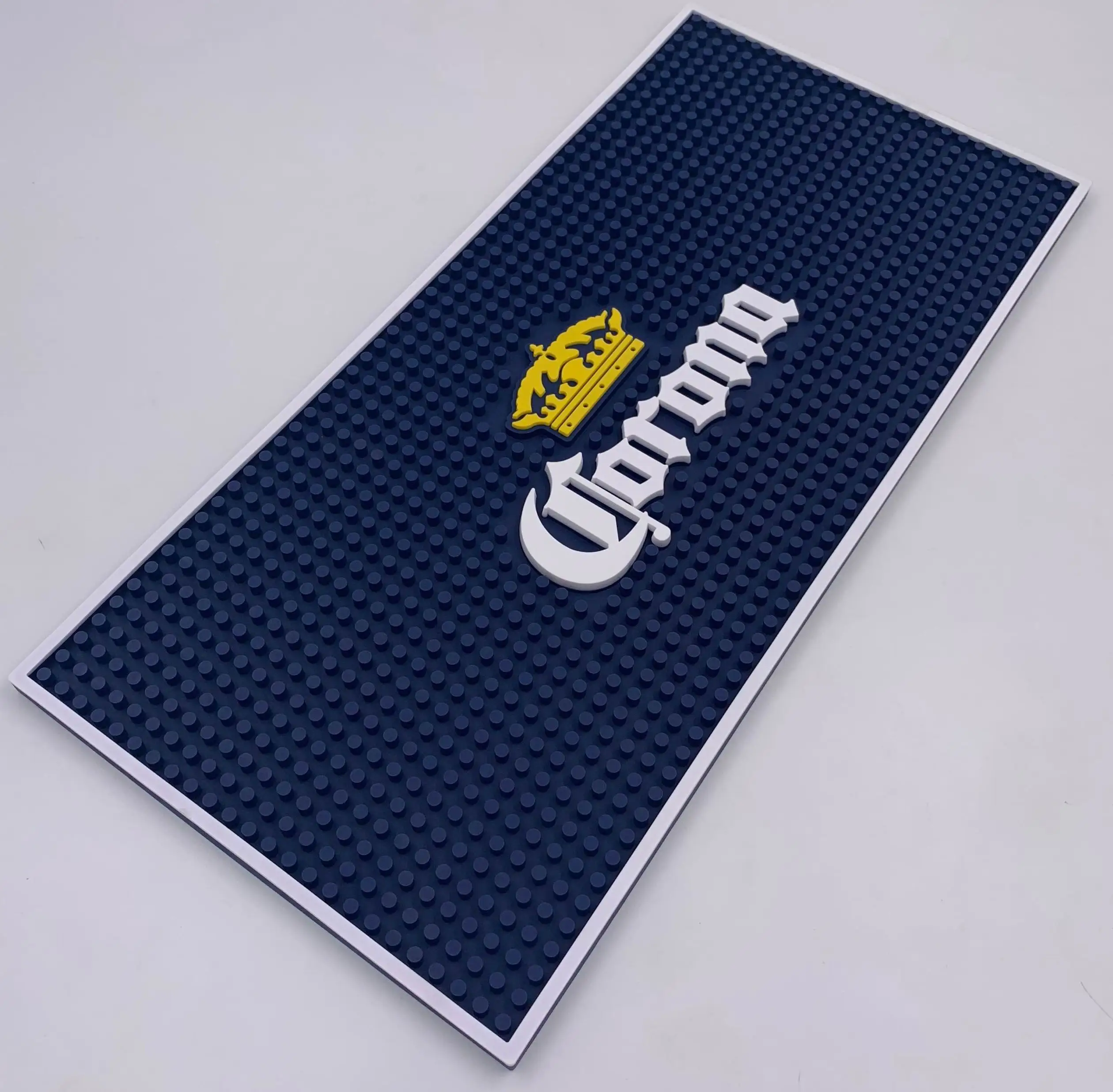 Personalized Rubber Bar Spill Mat Rubber Beer Drinking Barmats Printing