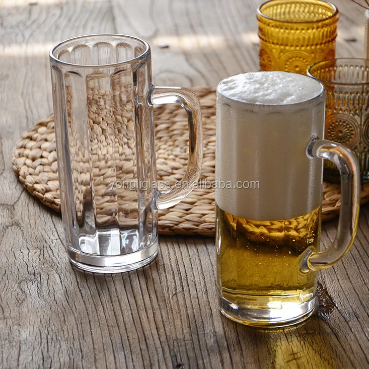 Factory wholesale beer mug,beer steins,seidel,beer glass with handle