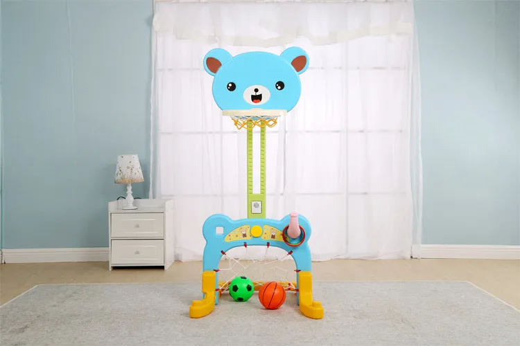 Plastic Children's Indoor Basketball Hoop Stand for Babies Over 3 Years Old factory