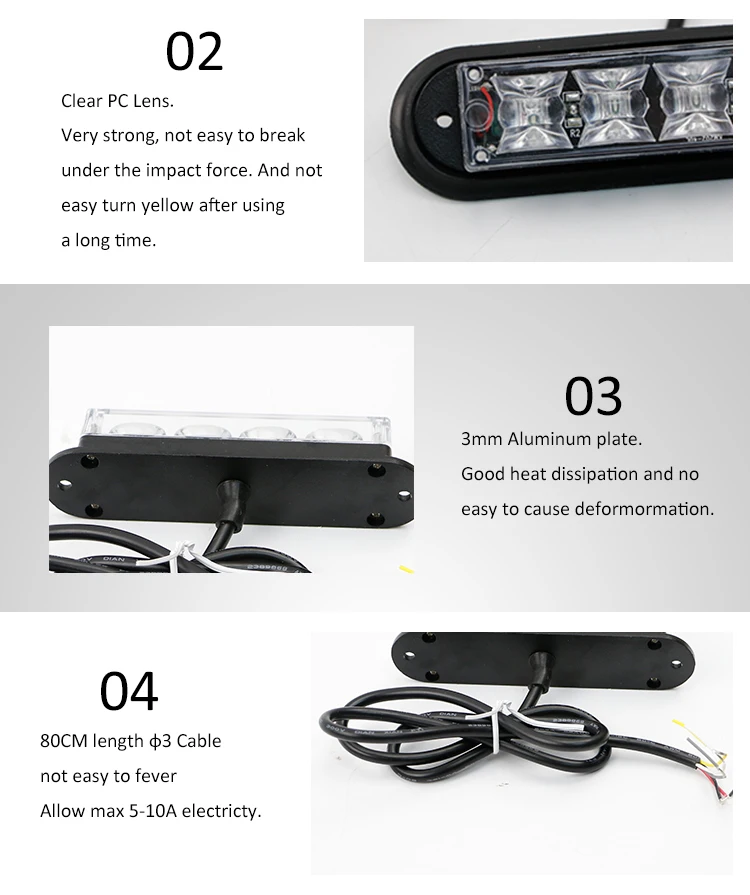 surface led strobe light