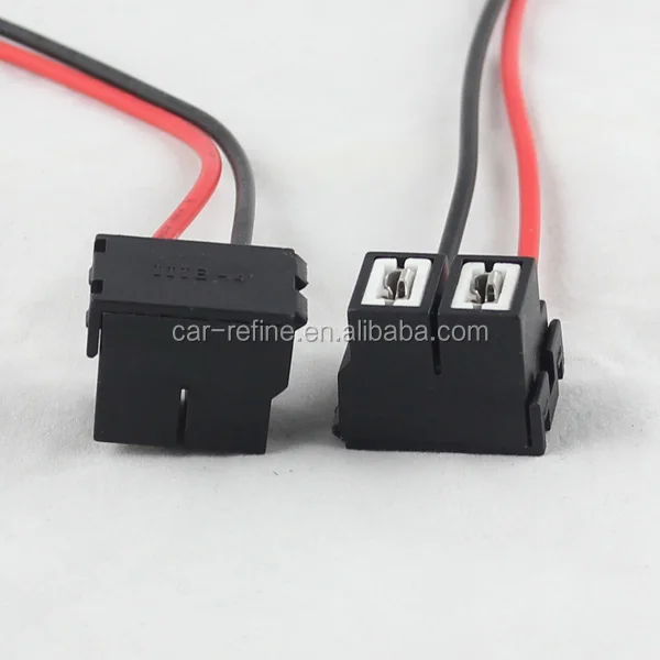 Accessory Car H7 Bulb Holder Female Socket Connector For Car Headlight