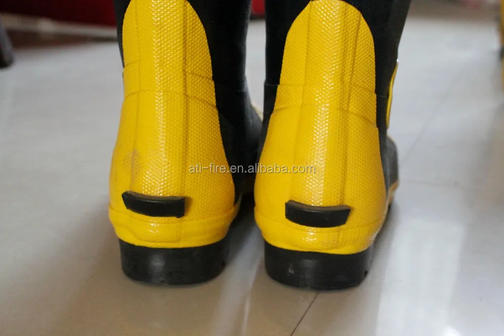 Fire Resistant Firefighter Boots,Premium Fireman Fireproof Boots