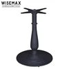Wholesale Factory direct supply Low Price cast iron marble table used legs support black coating metal table base