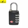 Travelsky Original Design Metal 4-Dial Combination Suitcase Security Travel Pad Lock