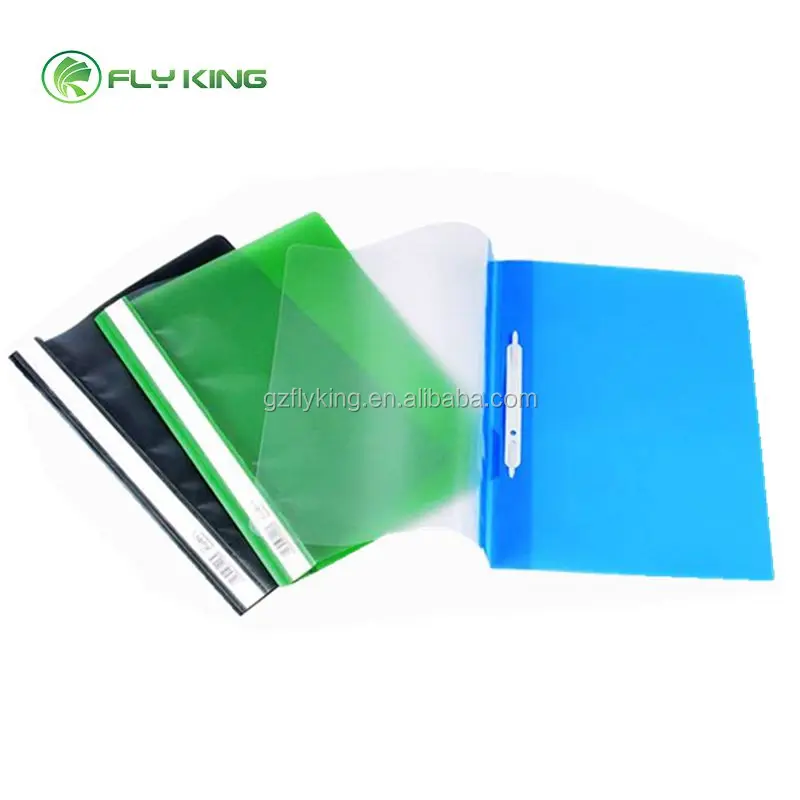 Office Document File Holder A4 Pp Clear Plastic Report File Cover ...