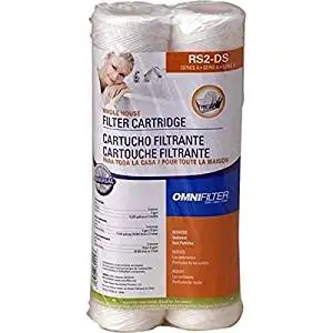 OmniFilter Model RS2-DS 2 Pack String Wound Filters Whole House Water Filter Cartridges