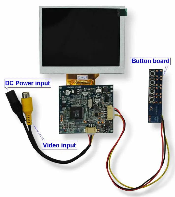 4inch Lcd Module Video Input 320x240 4:3 Ratio Gd40m05-gtm040hs - Buy ...