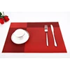Customized PP/PVC plastic placemat / pp desk pad mat table