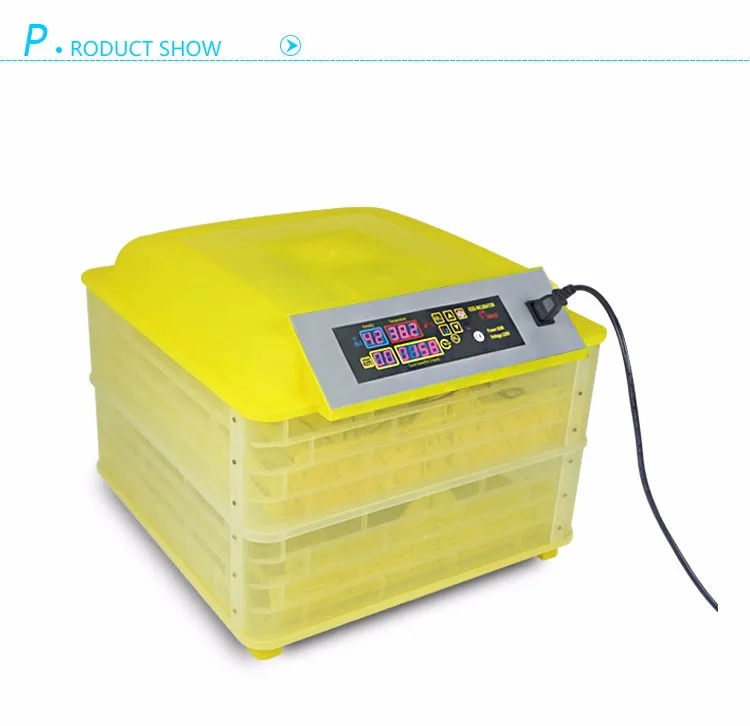 Hhd Automatic Incubatorsfor 98% Hatching Rate 96 Capacity ...