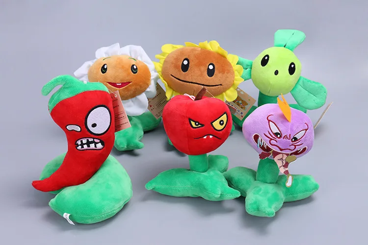 Wholesale Plant Vs Zombie Plush Doll Stuffed Peashooter Plush Toy Anime   HTB1myGXEnJYBeNjy1zeq6yhzVXaV 