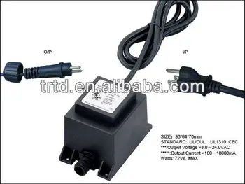 Ip68 transformer