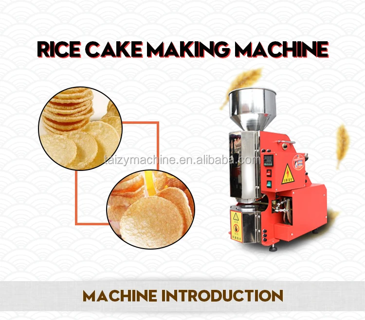 Fully Automatic Mini Puffed Rice Cake Maker - China Puffed Rice Cracker  Machine, Popped Rice Cake Machine